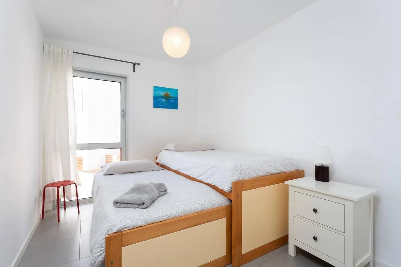 Apartment Ferienwohnung El Medano Duplex 1Ra Linea De Playa Spanien